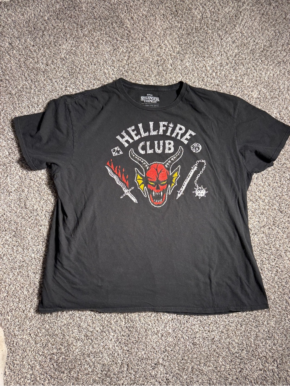 Hellfire Club Graphic Tee - Black